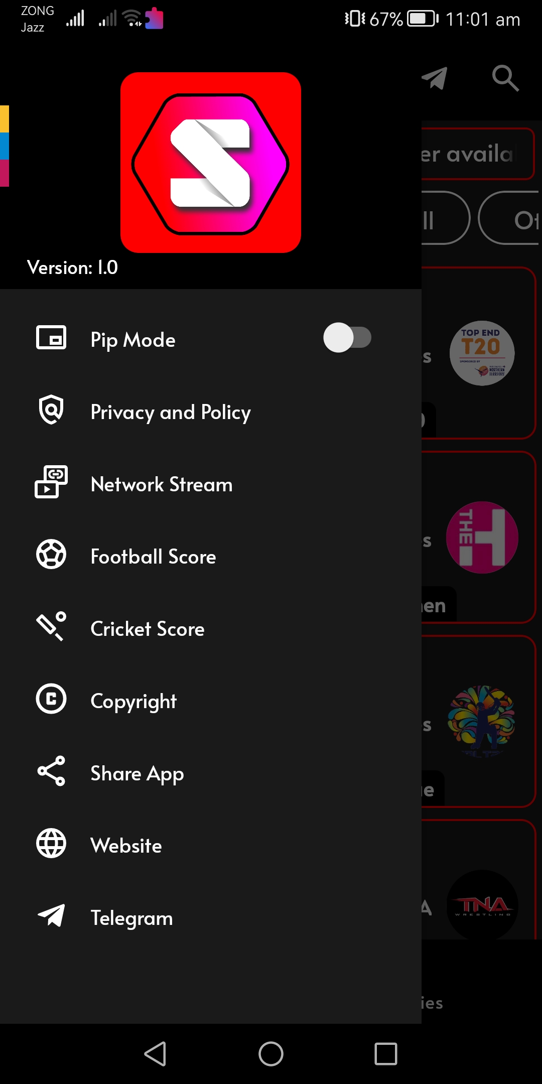 Streamify App Screenshot